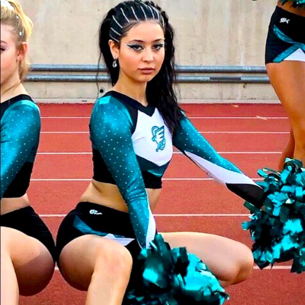 Maddy Perez Euphoria cheer outfit